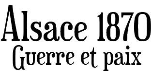 Alsace 1870 Guerre et Paix - Logo